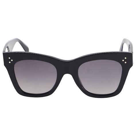 celine cat eye sunglasses cl4004in black|Celine Catherine CL4004IN Sunglasses .